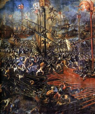 La Battaglia di Lepanto: Una Vittoria Navale Decisva Contro l'Impero Ottomano, guidati dal Virtuoso Doge Donì Sebastiano Venier