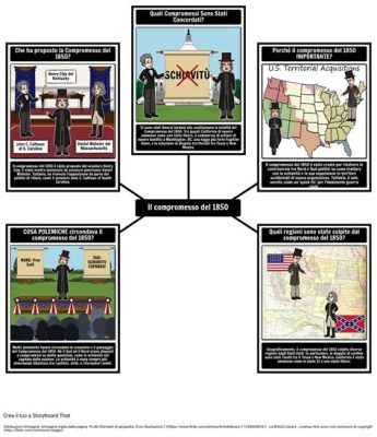 Il Compromesso del 1850: Una Tentativo Frattanto di Pacificare le Tensioni sulla Schiavitù negli Stati Uniti