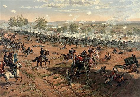 La Battaglia di Gettysburg: Una Vittoria Decisifica per l'Unione e la Conseguente Dimissione di un Generale Controverso